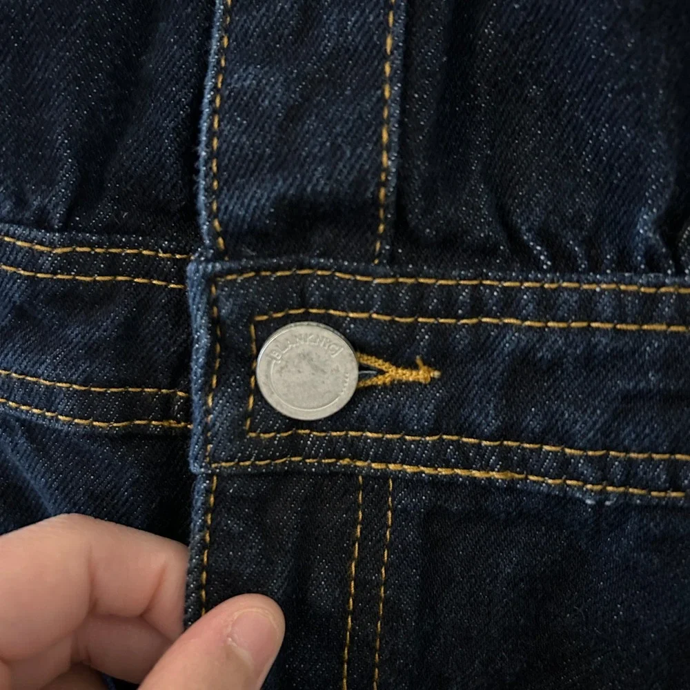Blank‎ NYC Dark wash Indigo Denim Mini Dress Large